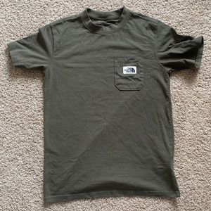 Dark Green T Shirt in Good Condition; Size Small